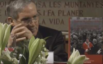 Ofrecimiento de la Miscelánea de homenaje al Cardenal Lluís Martínez Sistach