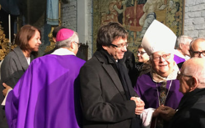 Missa exequial en sufragi del Bisbe emèrit de Girona, Jaume Camprodon
