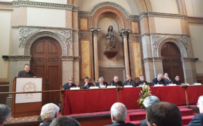 El Gran Canciller del Ateneo Universitario San Paciano, Cardenal Juan José Omella, inaugura el curso de esta institución universitaria