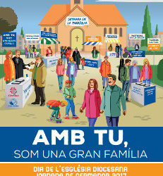 «Somos una gran familia contigo». El domingo 12 de noviembre, Día de la Iglesia Diocesana