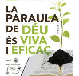 Del 27 de noviembre al 3 de diciembre se celebra la II Semana de la Biblia, con actos en todas las diócesis catalanas