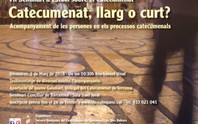 VII Seminario de Estudio sobre el Catecumenado: Catecumenado, largo o corto? Acompañamiento de las personas en los procesos catecumenales