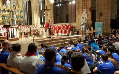 Els bisbes de Catalunya es troben amb més de 1.200 joves a l’Aplec de l’Esperit