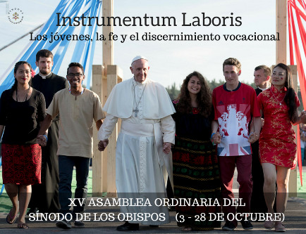 Instrumentum laboris del próximo Sínodo sobre “Los jóvenes, la fe y el discernimiento vocacional”