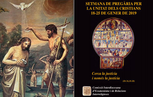 Els bisbes parlen del Baptisme del Senyor i de la Setmana de pregària per la unitat dels cristians