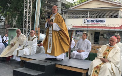 Misa de los españoles presentes en la JMJ de Panamá