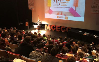 “Los centros de ‘esplai’ sois un activo de nuestro país”, Pere Aragonés, vicepresidente del Gobierno, en la asamblea del MCECC