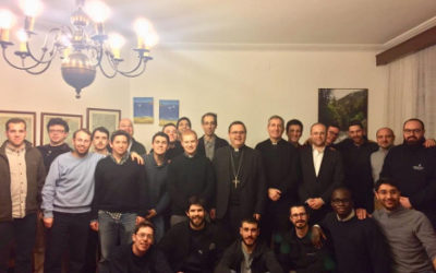 Retiro de Cuaresma en el Seminario Mayor Interdiocesano con Mons. Sergi Gordo