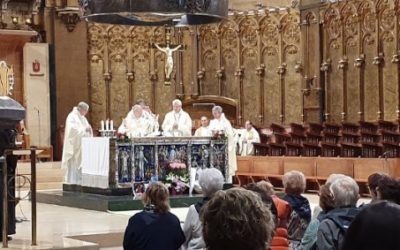 60è aniversari de Mans Unides a Montserrat