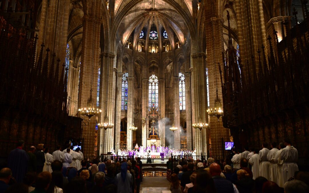 BARCELONA. La Archidiócesis de Barcelona despide al papa Francisco con una misa funeral en la Catedral de Barcelona