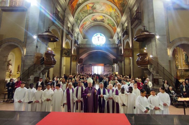 SOLSONA. Cloenda de la visita pastoral del bisbe Francesc Conesa a la UPP Tàrrega