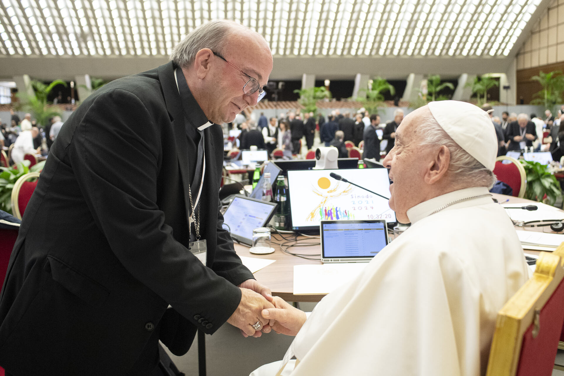 bisbe Francesc i Papa Francesc