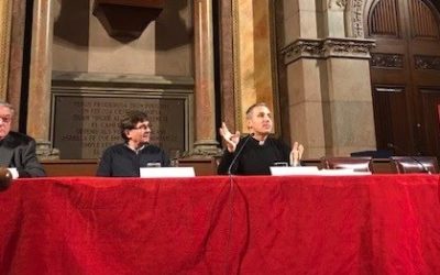 Entrega del Memorial «Pere Tena» al benedictino P. Juan Javier Flores