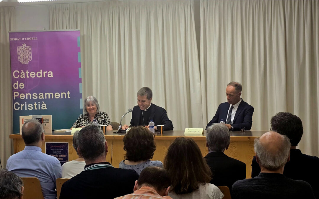 URGELL. Àngels Mach presenta el libro de la XXI Cátedra de Pensamiento Cristiano, sobre la IA
