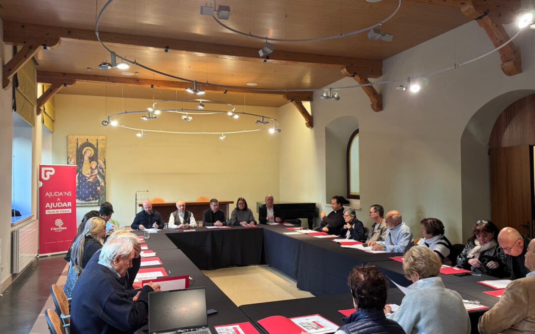 URGELL. El Consell Diocesà de Càritas acull els nous càrrecs i obre una nova etapa de treball