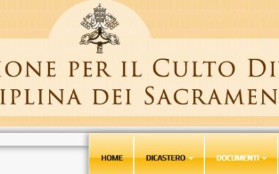 Decret de la Congregació per al Culte Diví i la Disciplina dels Sagraments. En temps de la COVID-19 (II)