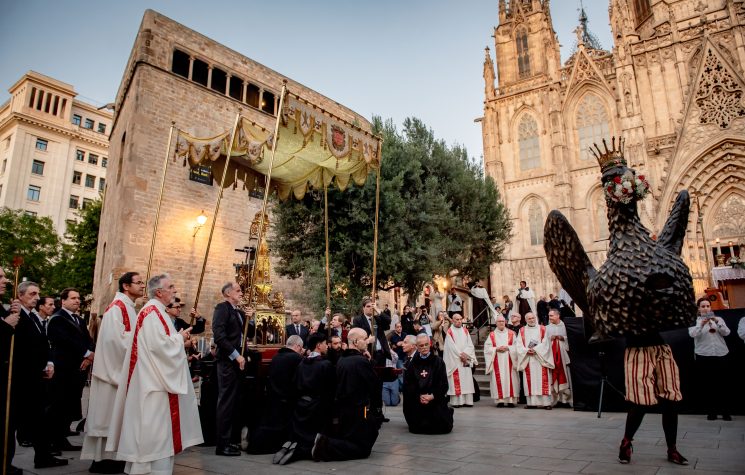 BARCELONA. La dona i l’esperança, protagonistes del Corpus 2025