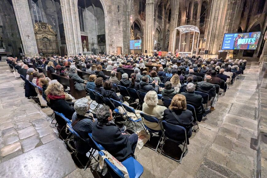 GIRONA. Càritas Diocesana de Girona celebra un acte de reconeixement a tota la seva gran família