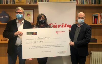 Els clients de Bonpreu i Esclat donen 62.956,52 € a Càritas Catalunya