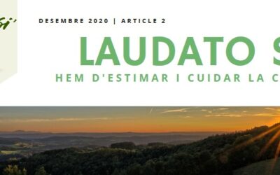 Hem d’estimar i cuidar la creació