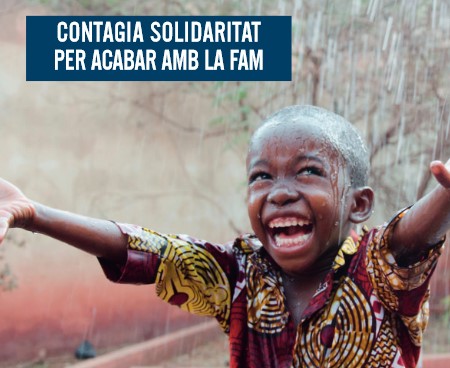 Campanya 2021 de Mans Unides: “Contagia solidaritat per acabar amb la fam”