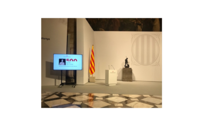 Commemoració dels 500 anys de St. Ignasi de Loiola a la Generalitat