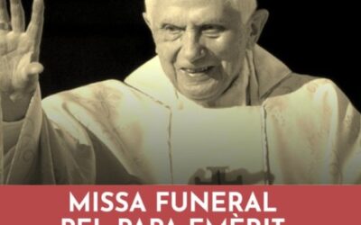 Funerals per l’ànima del Sant Pare emèrit Benet XVI a les diòcesis catalanes