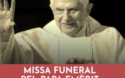 Funerales por el alma del Santo Padre Benedicto XVI en las diócesis catalanas
