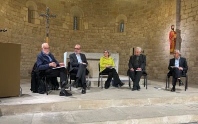 Presentación del libro sobre el obispo Joan Carrera en Sant Pau del Camp