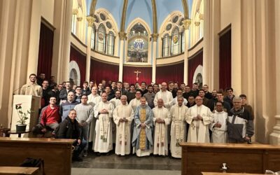 Els seminaristes de Catalunya al Santuari de Núria