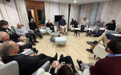 Ejercicios espirituales en Tartera de los seminaristas del Seminario Mayor Interdiocesano