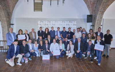 Acte de reconeixement als col·laboradors de les campanyes Cava amb Cor