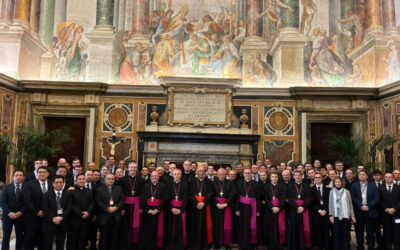El papa Lleó XIV rep els seminaristes catalans amb la mirada posada en la visita de juny