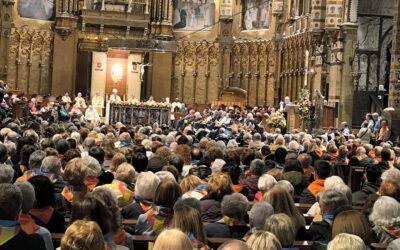 Prop d’un miler de pelegrins a la trobada anual de les Hospitalitats de la Mare de Déu de Lourdes