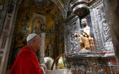 El Sant Pare Lleó XIV peregrina a Montserrat: “La Moreneta sempre m’ha acompanyat”