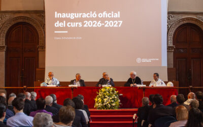 L’Ateneu Universitari Sant Pacià inaugura el nou curs acadèmic afrontant el repte de la IA des de la centralitat de la persona humana